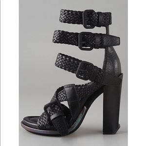 Strappy, Braided Alexander Wang Petra Heels